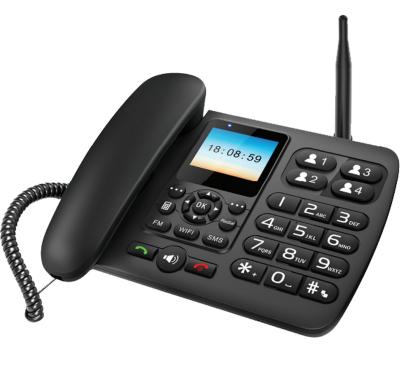 China ABS FWP 4G Lte Volte GSM Fixed Wireless Desk Phone With Wifi Speed ​​Dial Support Home Phone for sale