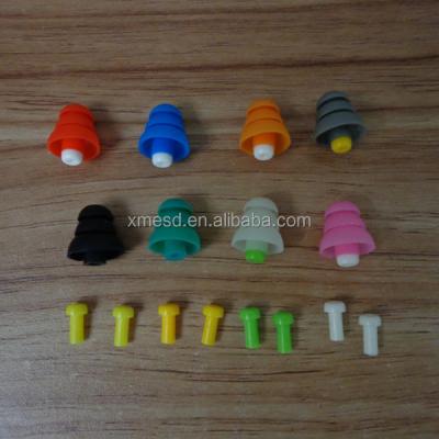 China Waterproof 3layer Tree Shape Soft Silicone Music Ear Plugs With Soundproof Filter for sale