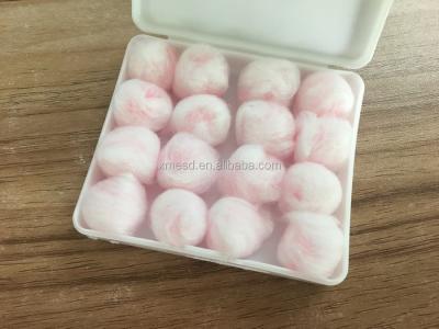 China Natural White Wax Cotton Earplugs for sale