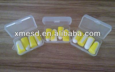 China Colored Foam PU Sleep Foam Ear Plugs for sale