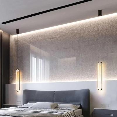 China Modern Nordic Led Pendant Lights Bedroom Decoration Home Bedside Hanging Pendant Lamp Fixtures for sale