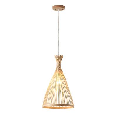 China Retro Pendant Light Chandelier Lights Chinese Style Post-modern Classic Bamboo Lantern Chandeliers for sale