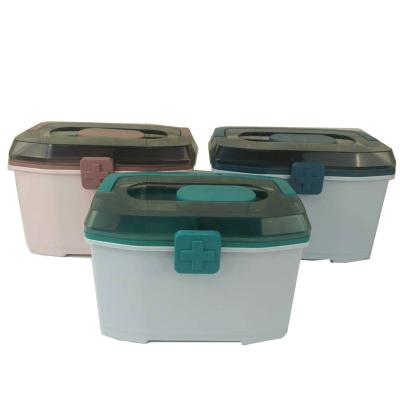 China No.LXHX2243 Viable Plastic Organizer Plastic Storage Box Plastic Medicine Box for sale