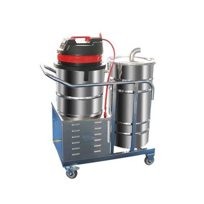 China Electric 120L Wet and Dry Industrial Vacuum Cleaner for Garage Hotel Factory Cleaning for sale