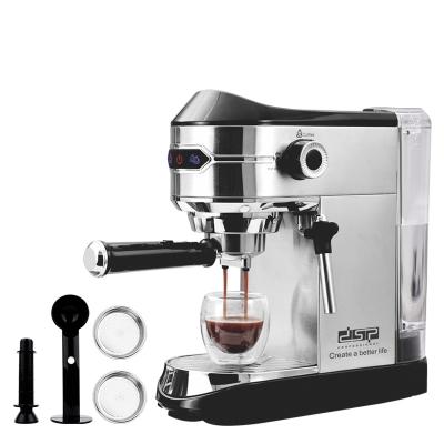 China 15bar Electric Steam Wand Electric High Pressure Italian Milk Frother Intelligent Coffee Machine for sale