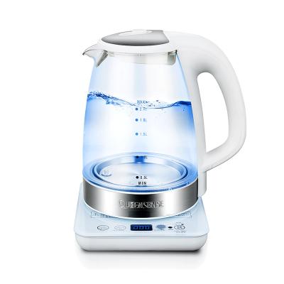 China Manufacturers Cordless Direct Sell Desktop Simple Operation Glass Electric Kettle for sale