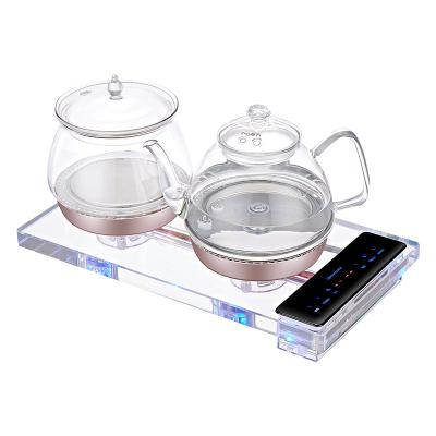 China New household cordless high-grade customizable desktop quick electric tea kettle for sale