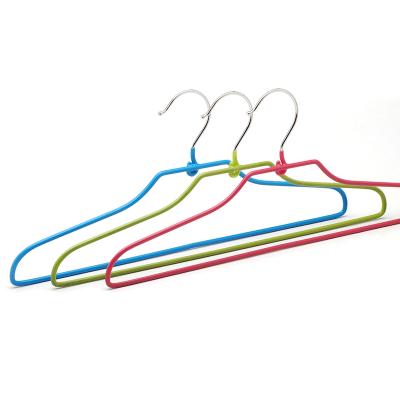 China Wire Hanger Rated Supplier Metal Plastic Coated Wire Hangers for sale