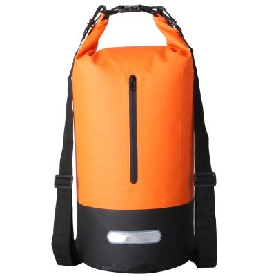 China camping & Increasing Hot Sale Barrel Shape Outdoor Waterproof Design Dry Bag Travel Waterproof Bag To Increase Swimming Waterproof Backpack for sale