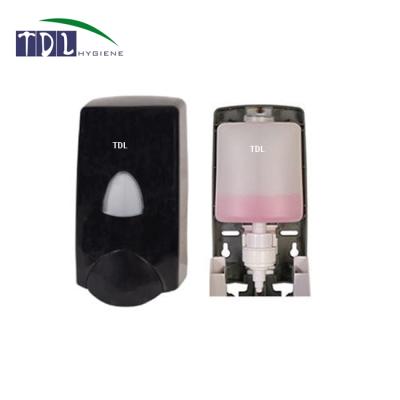 China Foam Soap Dispenser Black New Design Liquid Soap Dispenser (With Bottle) for sale