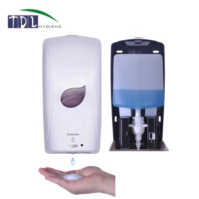 China Foam Free Foam Soap Dispenser Sensor Touchless Automatic Hand Foam Sanitizer Soap Dispenser for sale