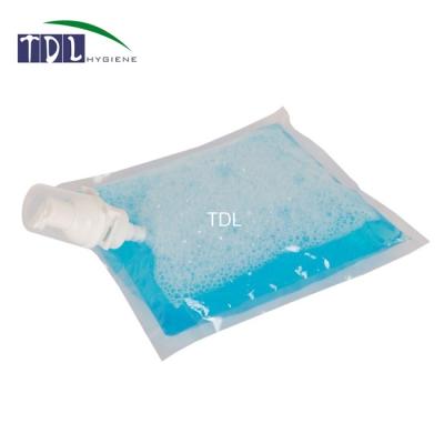 China Wholesale Hot Sale Plastic Foam Plastic Pump And Soap Refillable Bag for sale