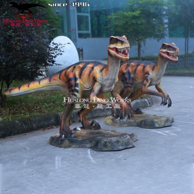 China High Quality Other Amusement Park Fiberglass Products Dinosaur Landscape And Eoraptor for sale