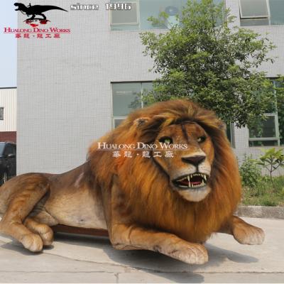 China Park amusement park theme park playground museum artificial simulation animals lion animatronic for sale for sale