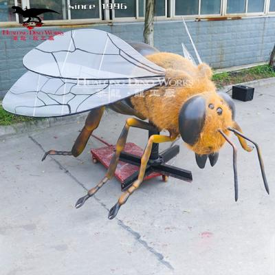 China Amusement park theme park playground museum butterfly and insect artificial bee statues artificial animatronic model for amusement park for sale