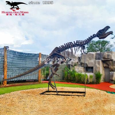 China High quality park skeleton for sale which simulated Spinosaurus dinosaur skeleton in dinosaur park for sale