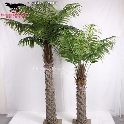 China Indoor animatronic exhibition decoration tall park artificial dinosaur tall trees for sale for sale