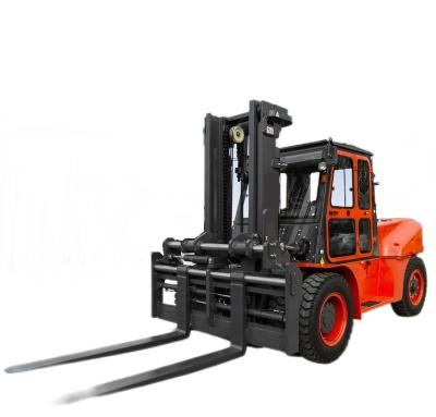 China Hotels High Performance Cabin Fork Position 4 Wheel Drive Off Road Forklift With CE Certificate for sale