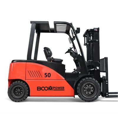 China Cheap hotels low prices mini forklift for warehouse CPD50 5 ton electric forklift electric forklift battery on sale for sale