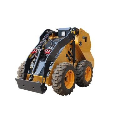 China Good quality skid-steer high loader multi-function skid loader high efficient mini skid loader with attachments for sale