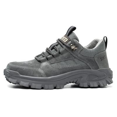 China Safety Shoes Baotou Lightweight Soft Comfortable Lightweight Light And Non Rigid Anti Abrasion Comfort Protection Anti-oil for sale