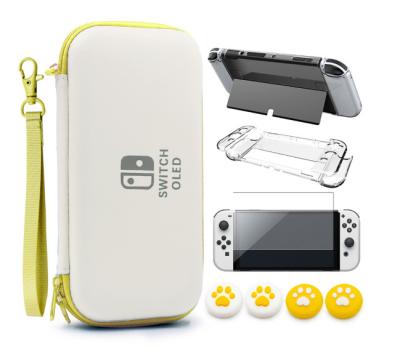 China OLED Switch Game Accessories Bundle Include Storage Bag Case Protective Tempered Glass GN0-10TZ-001 for sale