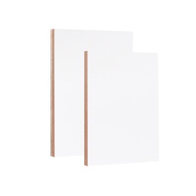 China MDF Moisture Proof Decorative Wall Paneling Melamine MDF 18mm Thickness MDF Board for sale