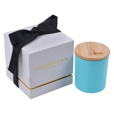 China Good Quality Square Biodegradable Custom Candle Box Packaging Paper Box For Gift for sale