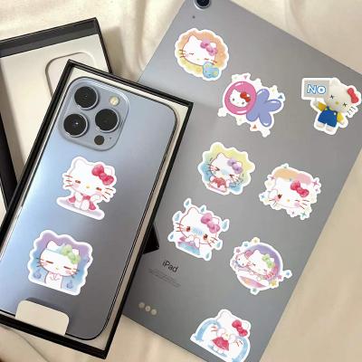 China Waterproof+Eco-friendly 60pcs Kulome Sanrio Cute Graffiti Stickers For Luggage Decoration for sale