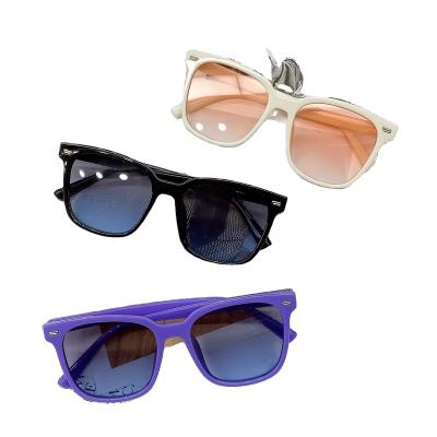 China Polycarbonate Kids Sunglasses Rectangle Fashion Sun Glass Vintage Square Party Outdoor Eyewear Cute Style Glasses for sale