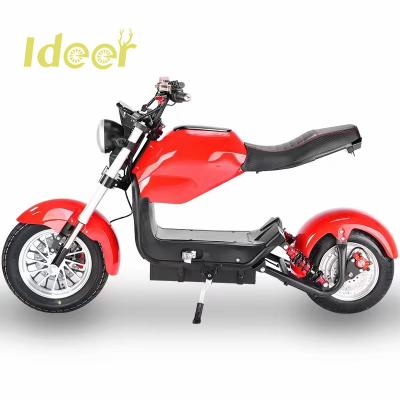 China Ideer Newest High Power 1000W 2000W Design Haley Electric Motorcycle With Removable Lithium Battery Unisex Scooter for sale