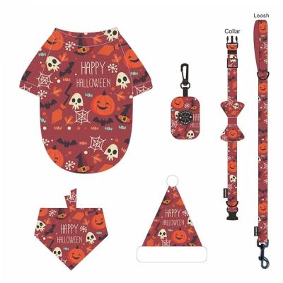 China Fashion accessories Halloween dog cat dress dog harness customsets DETACHED pet leash accessories for sale