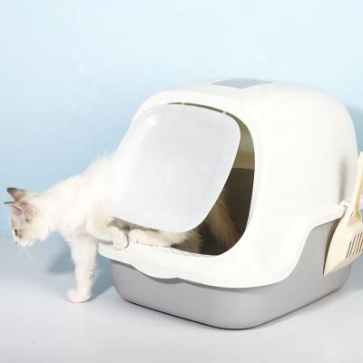 China Sustainable Factory Wholesale Pet Trash Can Toilet Bowls For Pet Grooming Cats Clean Trash Can for sale