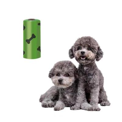 China Biodegradable and Compostable Bag Pla Grocery Poop Dog Cornstarch Eco Viable Dispenser for sale