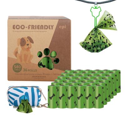 China Viable Disposable Biodegradable Pet Dog Poop Bags PPE Bags Pet Poop Collection Waste Bags for sale