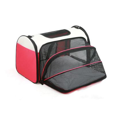 China Pet Tending Cat Carrier Backpack Breathable Animal Backpack 2021 Products Cat Carrier Travel Cat Dog Carrier for sale