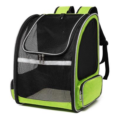 China Breathable All Mesh Breathable Pet Shoulder Bag Convenient Outing Pet Backpack Cat Backpack Small and Medium Cat Bag Pet Backpack for sale