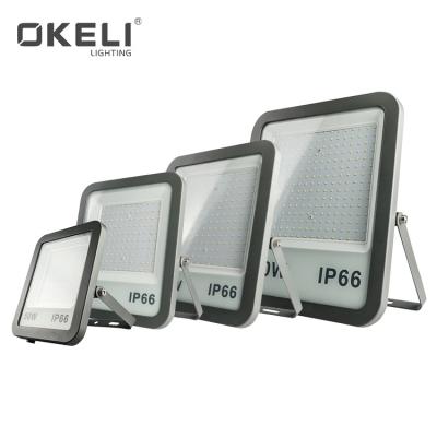 China When People Come To Highlight OKELI High Brightness 50W 100W 150W 200W IP66 LED Waterproof Outdoor Flood Light for sale