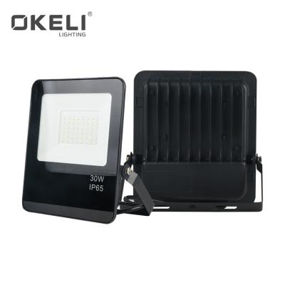 China Easy Installation OKELI Aluminum Die Casting Waterproof IP65 30W 50W 100W 150W 200W LED Outdoor Flood Light for sale