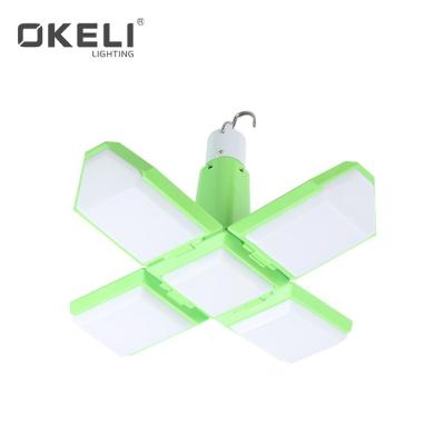 China Up to 85% Metal Energy Saving Smart Hook Wireless Rechargeable Fan Blade Led Bulb Emergency Light Bulb for sale