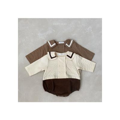 China New Arrivals Autumn Full Sleeve Onesie New Children's Romper Breathable Long Sleeve Romper for sale