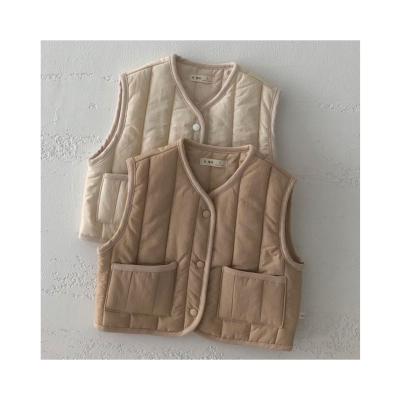 China Breathable new South Korean version of the children's vest children's winter vest light weight warm vest for sale