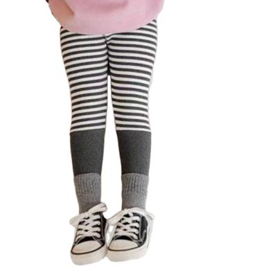 China Korean Cute Baby Clothing Boy And Girl Pants Cotton Fleece Children Pants 80 90 100 110 120 for sale