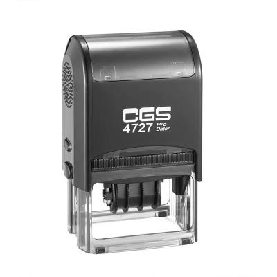 China Office 2021 CGS 4727 Self Inking Dater Stamp&Rectangle Self Inking Stamp for sale