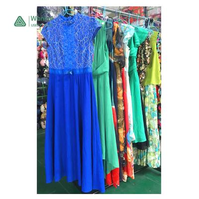 China All kind a strict screening process and the variety is very comprehensive, the fashion used Korean silk dresses orange balls for sale