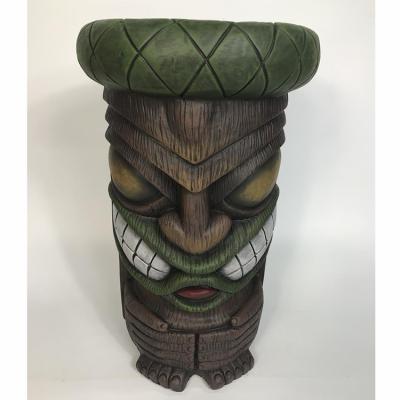 China Other Wholesale Vintage Importer Home Decoration Supplier Garden Figure Making Tiki Statue for sale