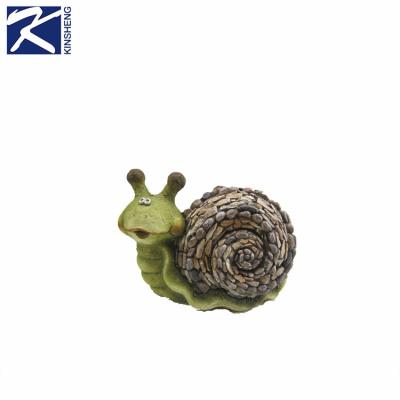 China Snail Figurine Garden Ornament Garden Ornaments Decoration Magnesium Oxide Animal Snail Statue for sale