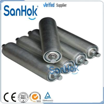 China Unpowered Gravity Conveyor Gravity Conveyor Roller with Galvanized Surface Treatment Made by Sanhok and Used for Gravity Roller Conveyor for sale