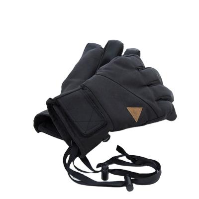 China Mens Mens Five Finger Ski Gloves Waterproof Windproof Warm Plush Thickened Gloves Winter Motorcycle Gloves OEM for sale