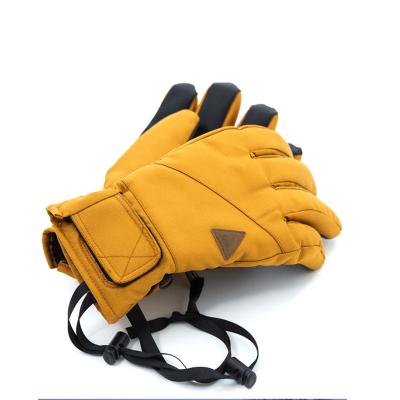 China Women Five Finger Skiing Windproof Gloves Waterproof Thickened Women's Skiing Gloves Plush Winter Motorcycle Gloves OEM for sale